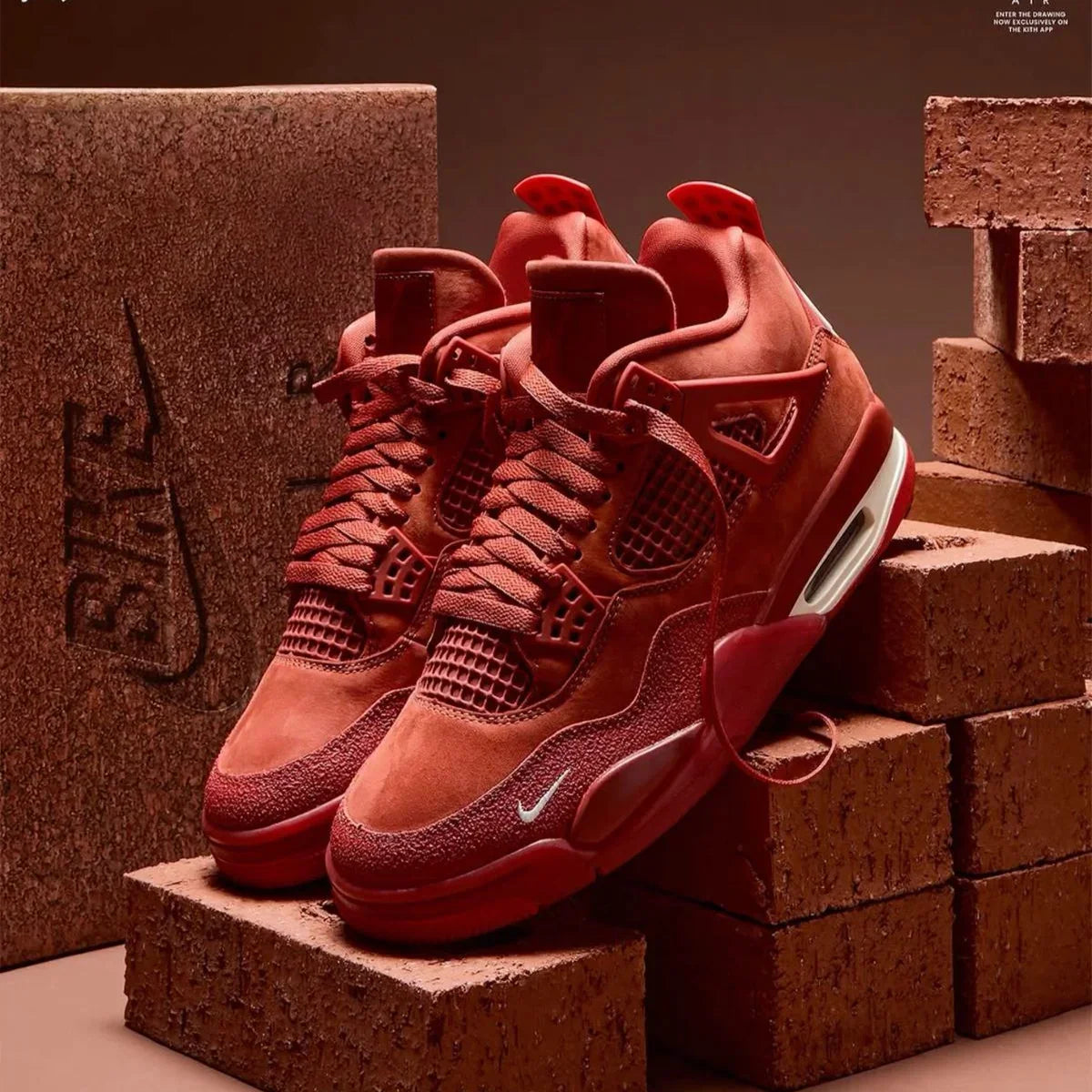 Air Jordan 4 Retro OG SP Nigel Sylvester Brick by Brick