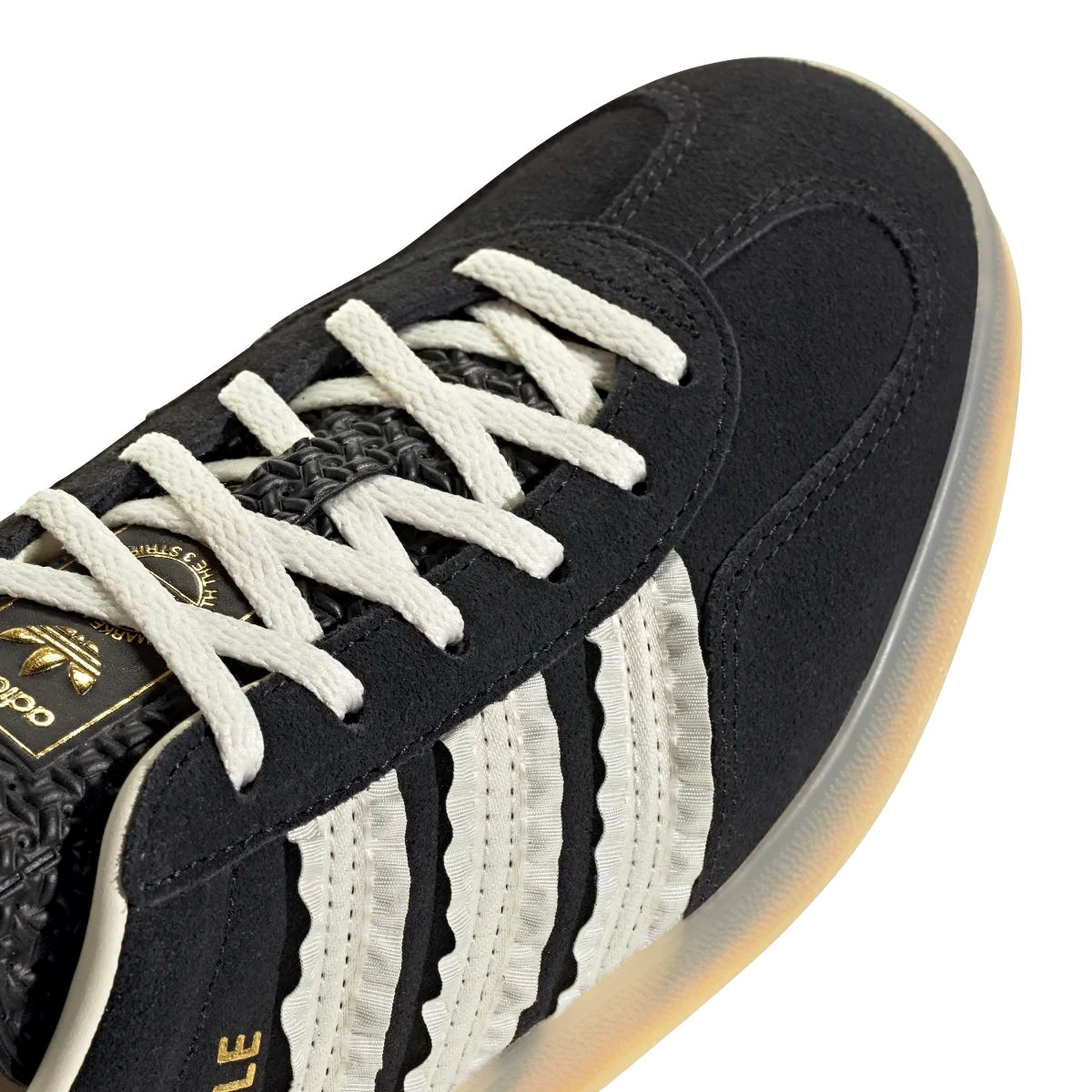 Adidas Gazelle Indoor Core Black Cream White Gum