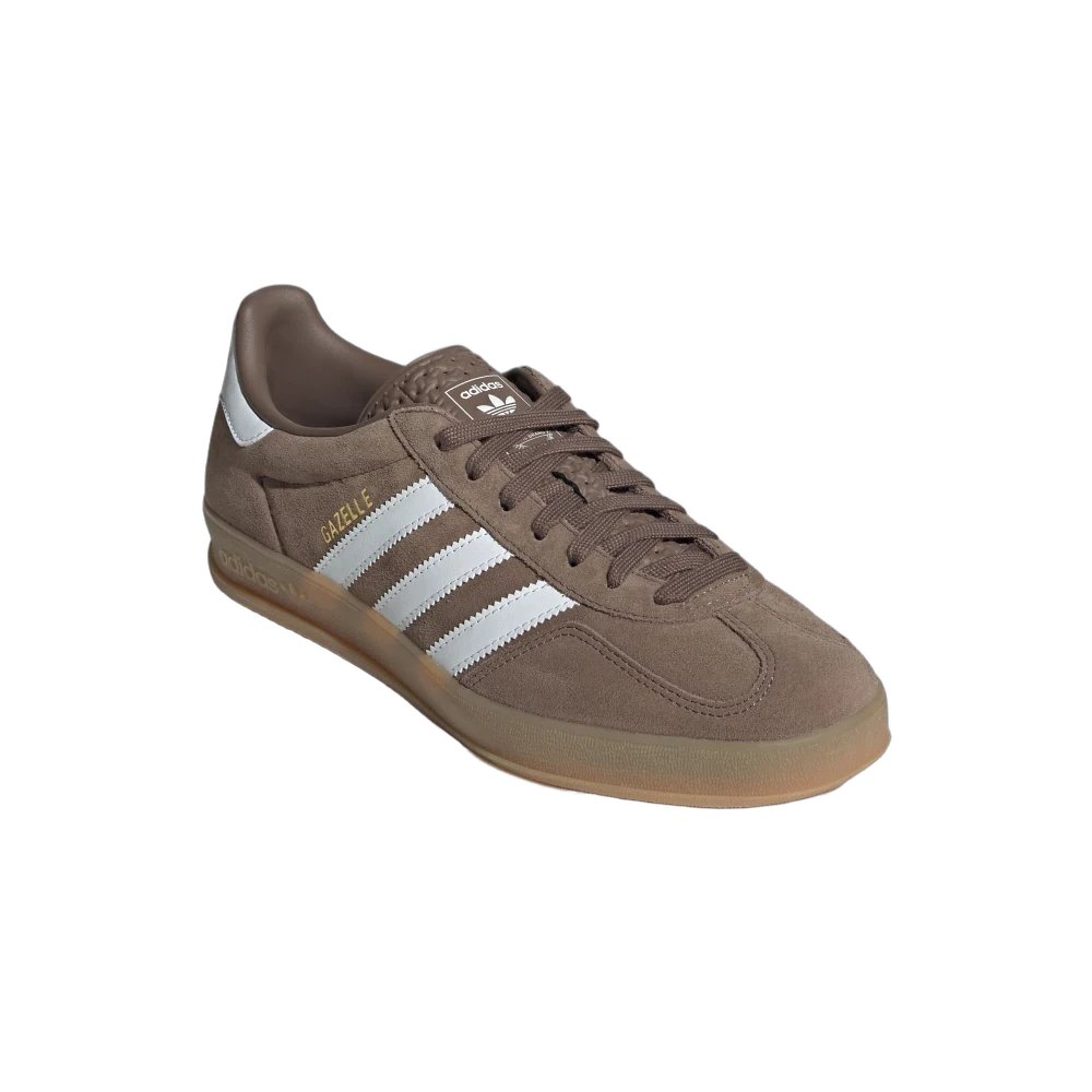Adidas Gazelle Indoor Earth Strata White Gold Metallic