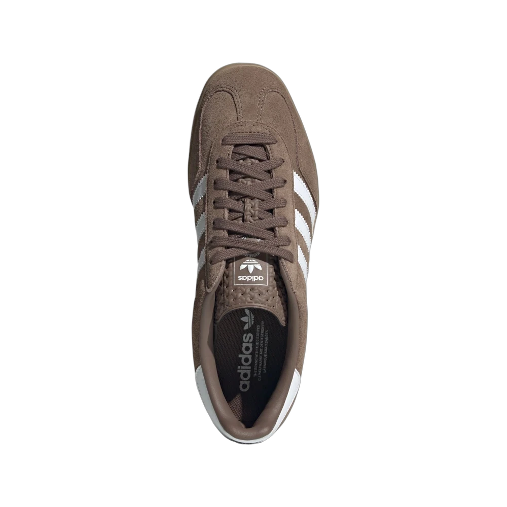 Adidas Gazelle Indoor Earth Strata White Gold Metallic