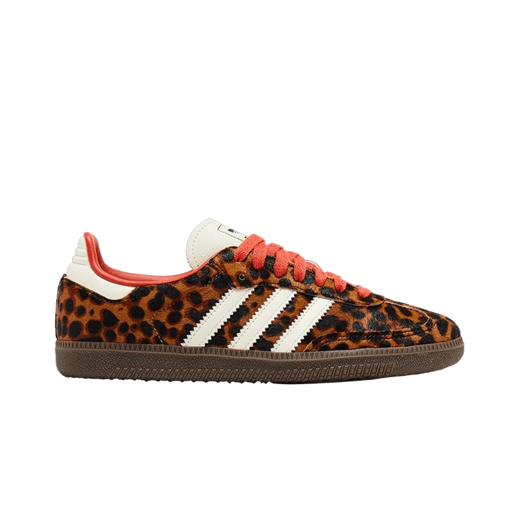 Adidas Samba OG Preloved Red Leopard