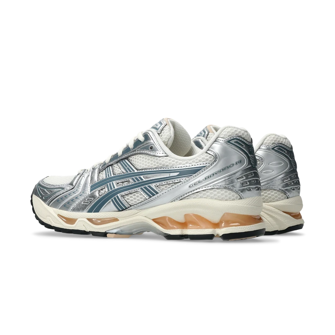 ASICS Gel-Kayano 14 Birch Pure Silver Teal Gold