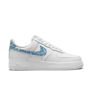 Nike Air Force 1 Low '07 Essential White Worn Blue Paisley