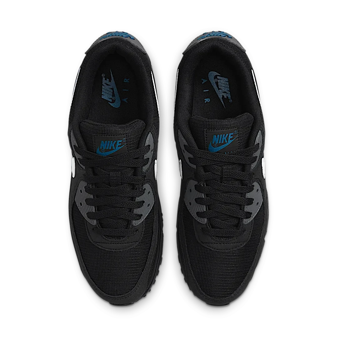 Nike Air Max 90 Black Iron Grey Marina