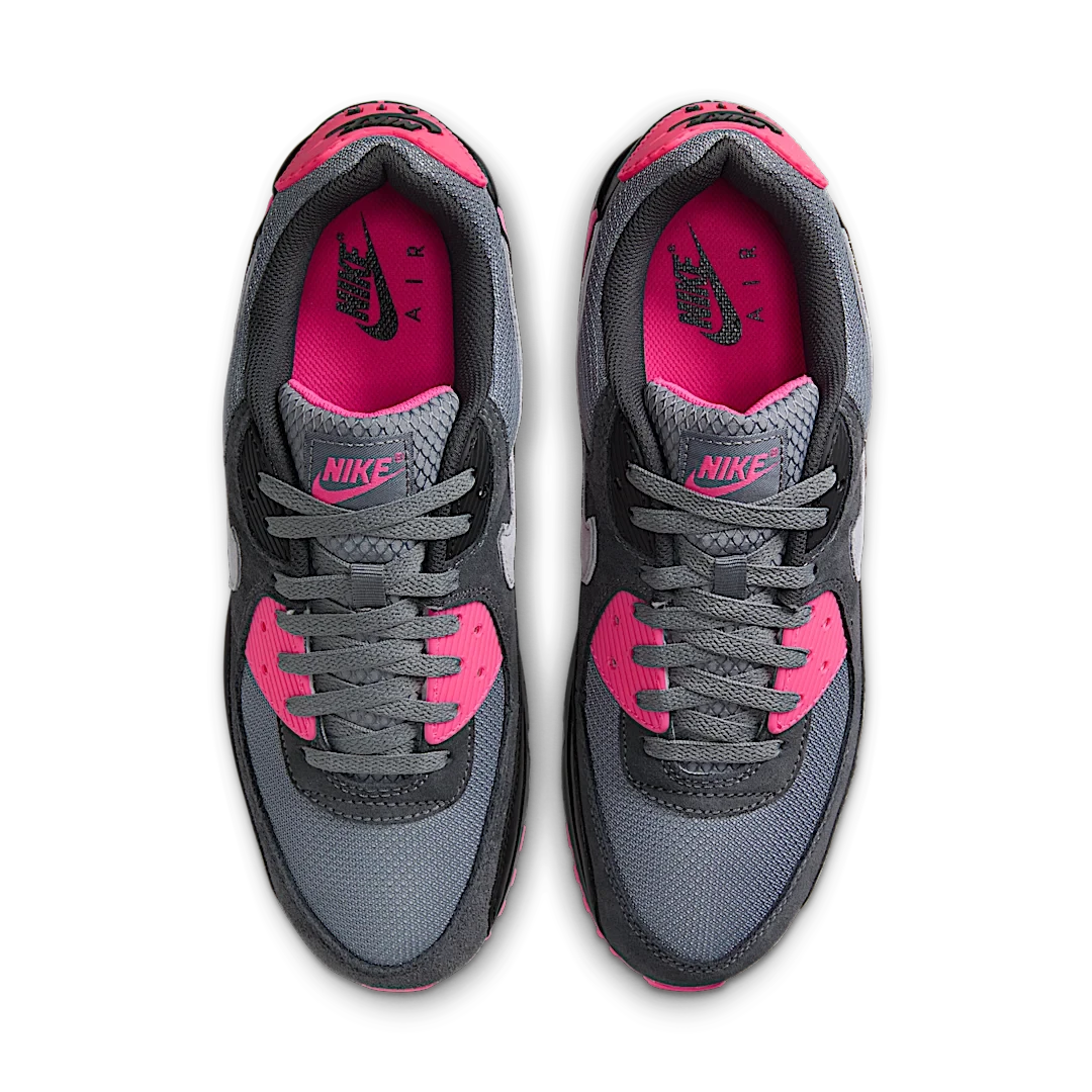 Nike Air Max 90 Wolf Grey Hyper Pink