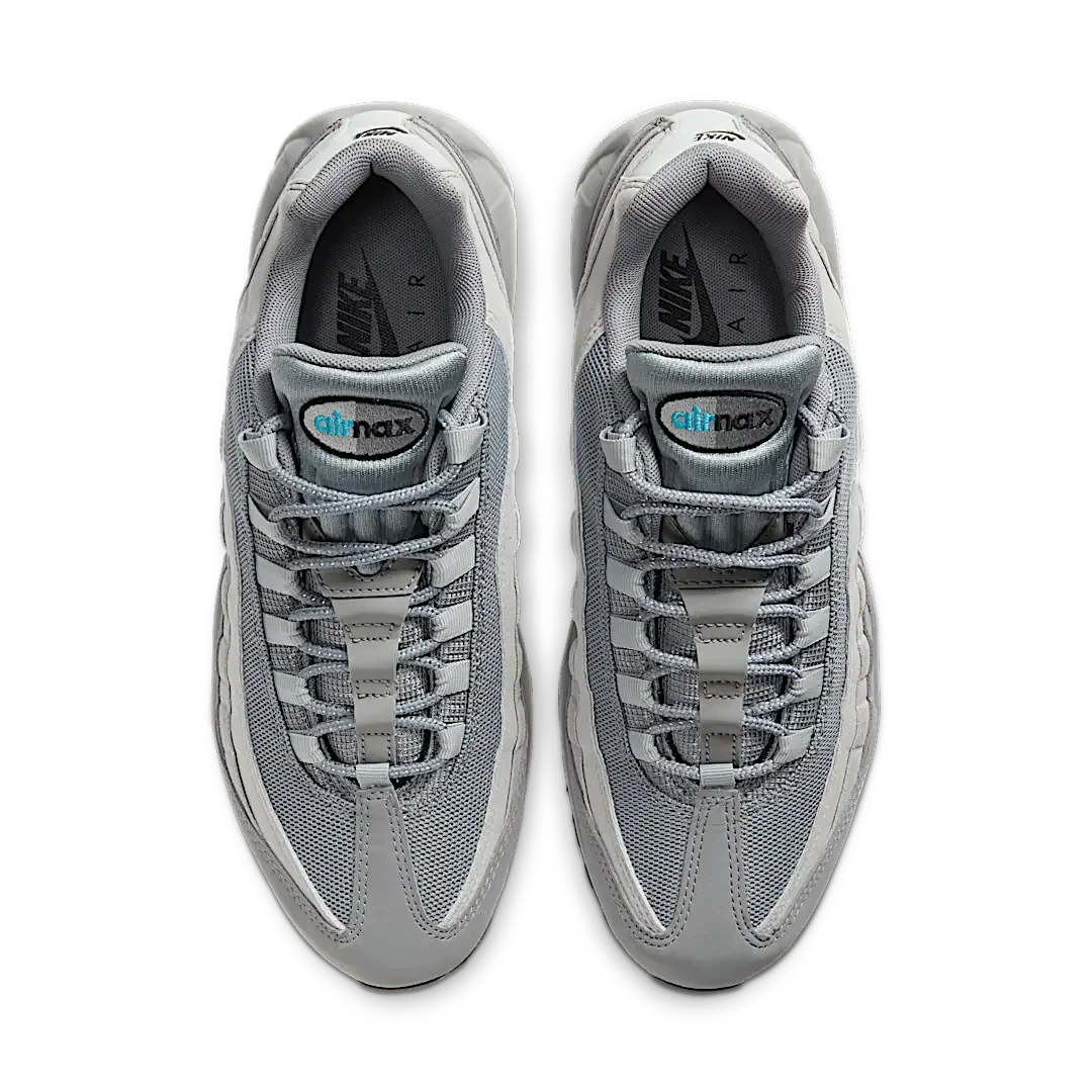 Nike Air Max 95 Retro Logo Grey Aqua