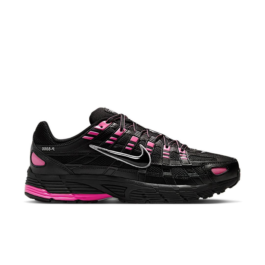Nike P-6000 Pink Blast Metallic Silver Black
