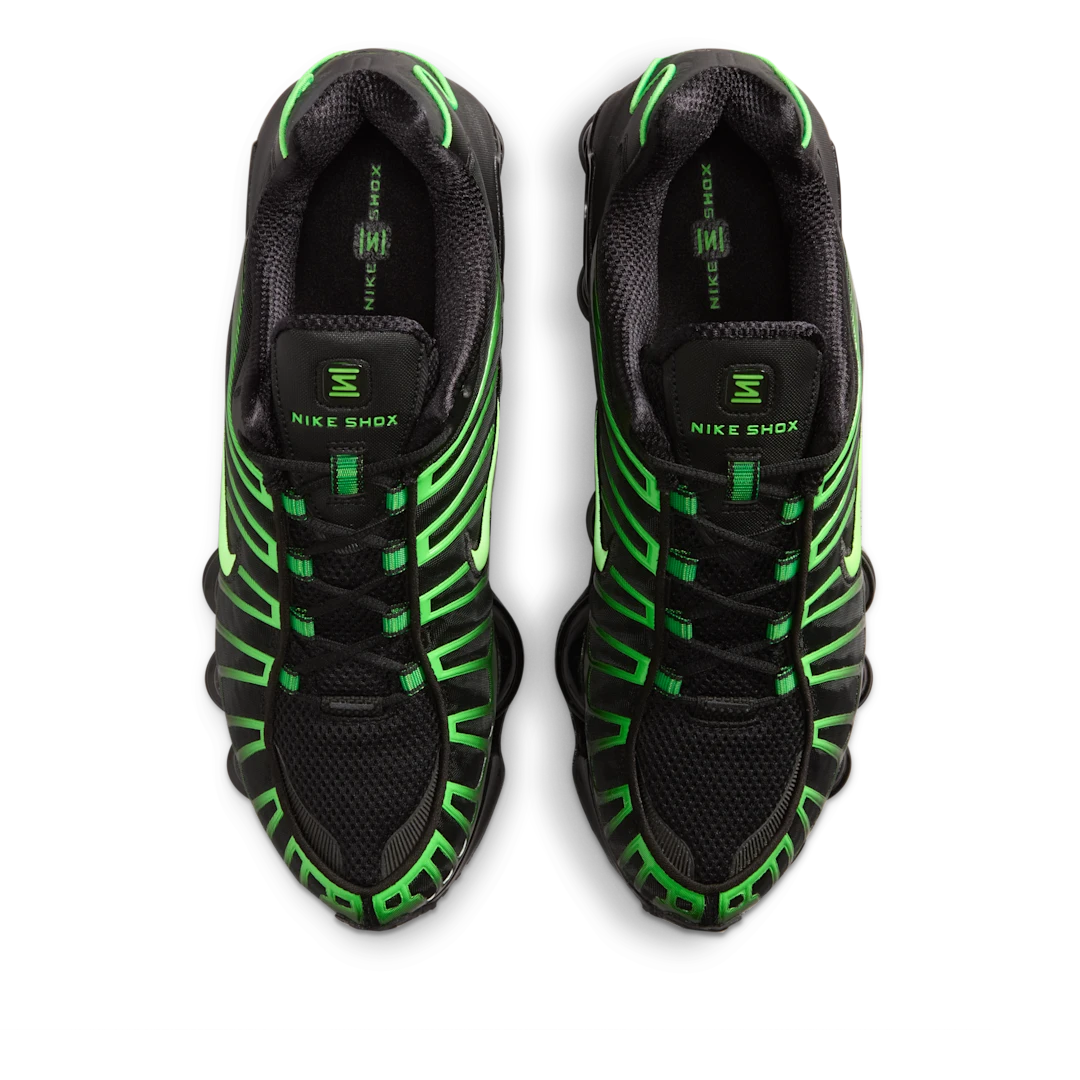 Nike Shox TL Black Green Strike