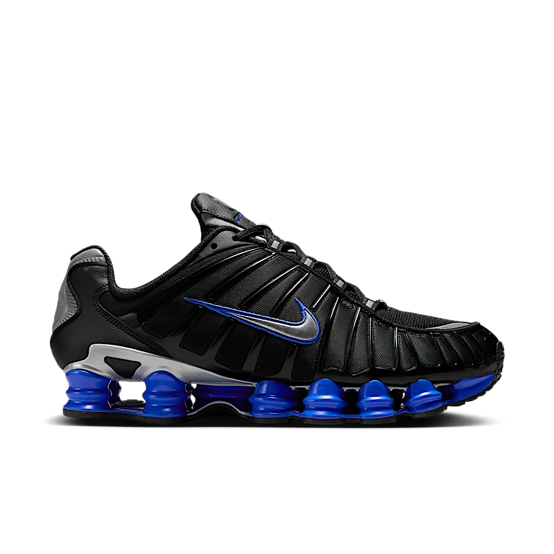Nike Shox TL Black Racer Blue Metallic Silver