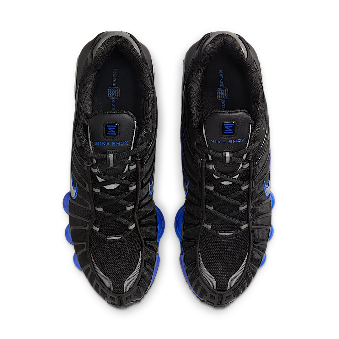 Nike Shox TL Black Racer Blue Metallic Silver