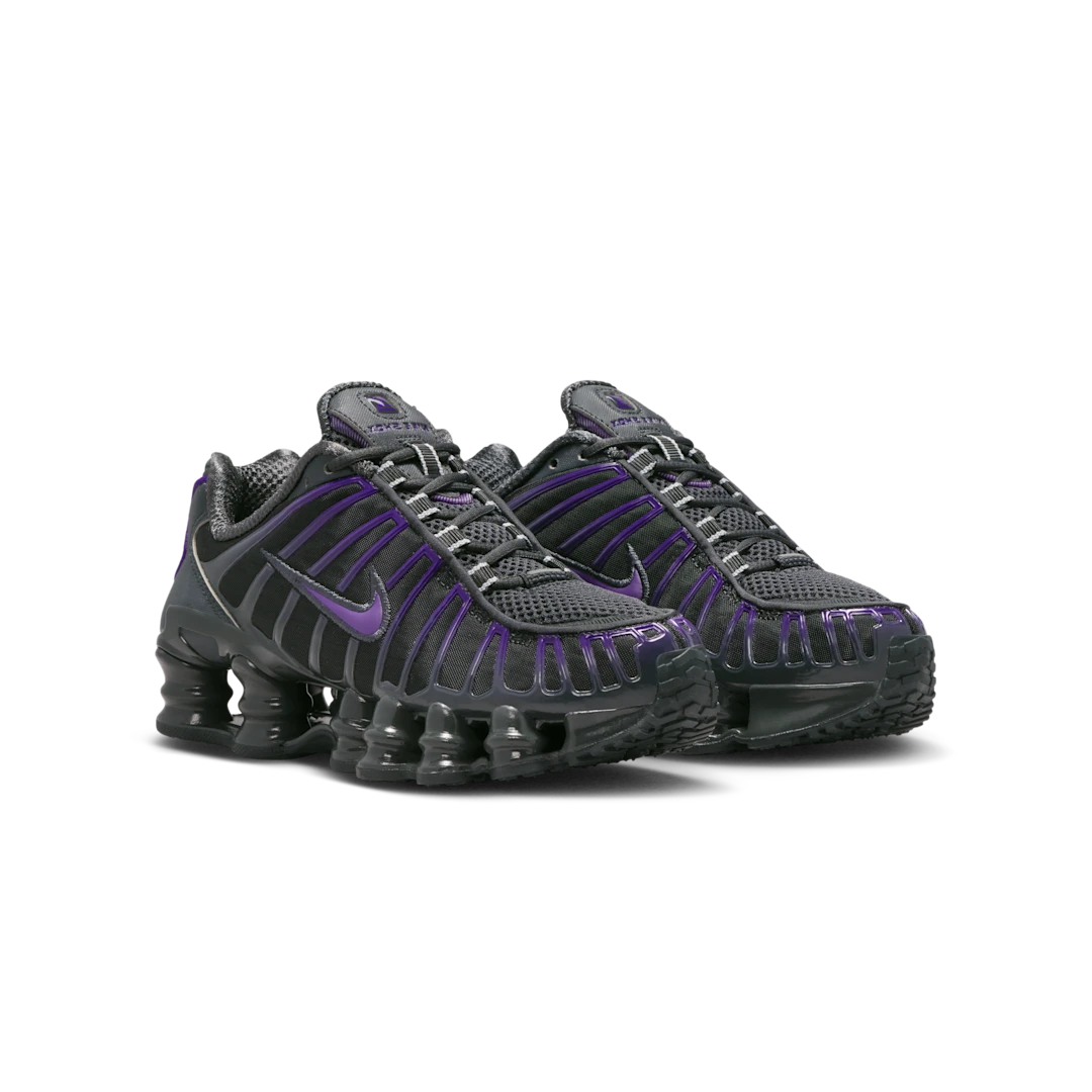 Nike Shox TL Dark Smoke Grey Court Purple