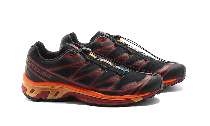 Salomon XT-6 Chocolate Plum Vibrant Orange