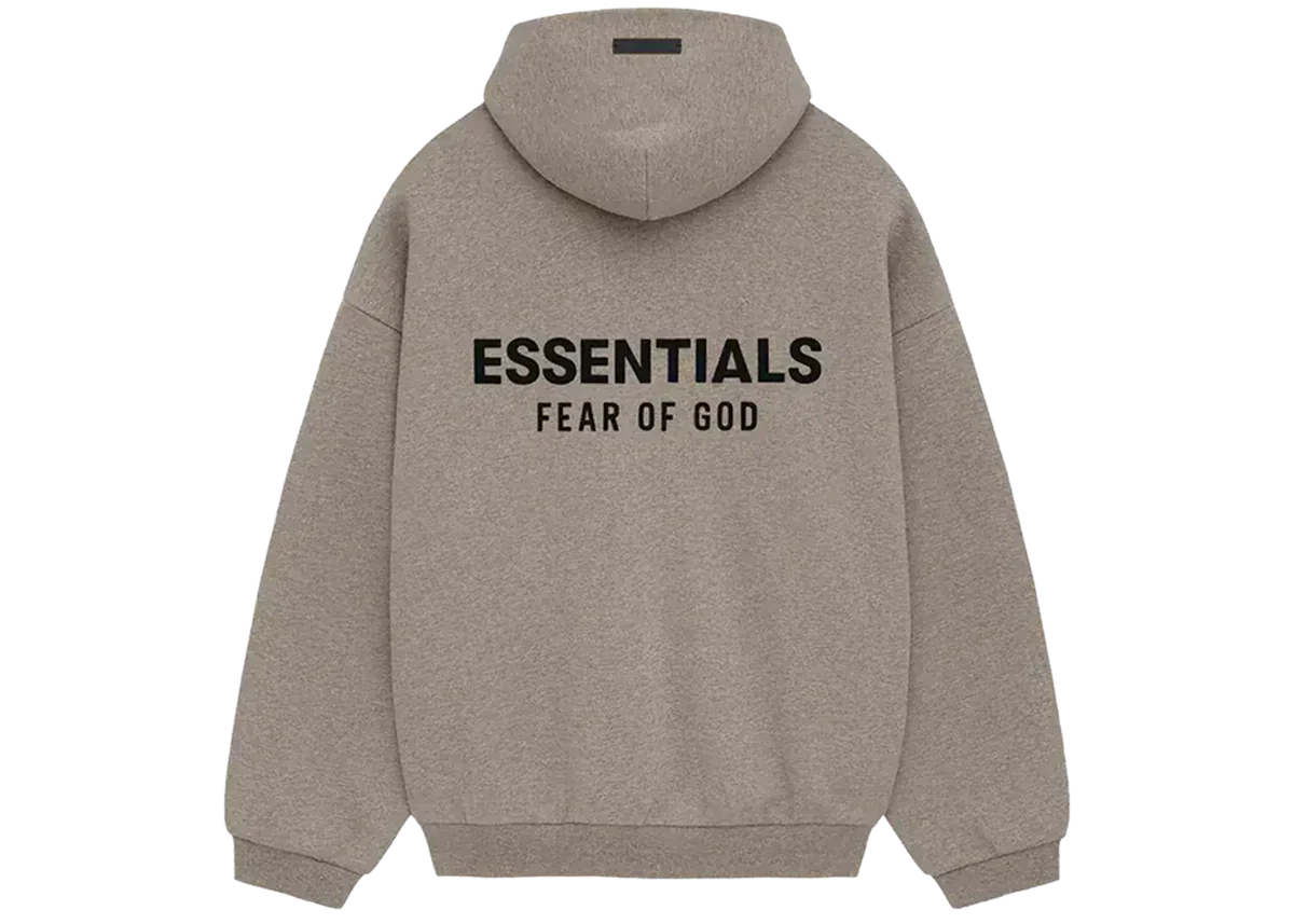 Fear of God Essentials Hoodie Heather Gray