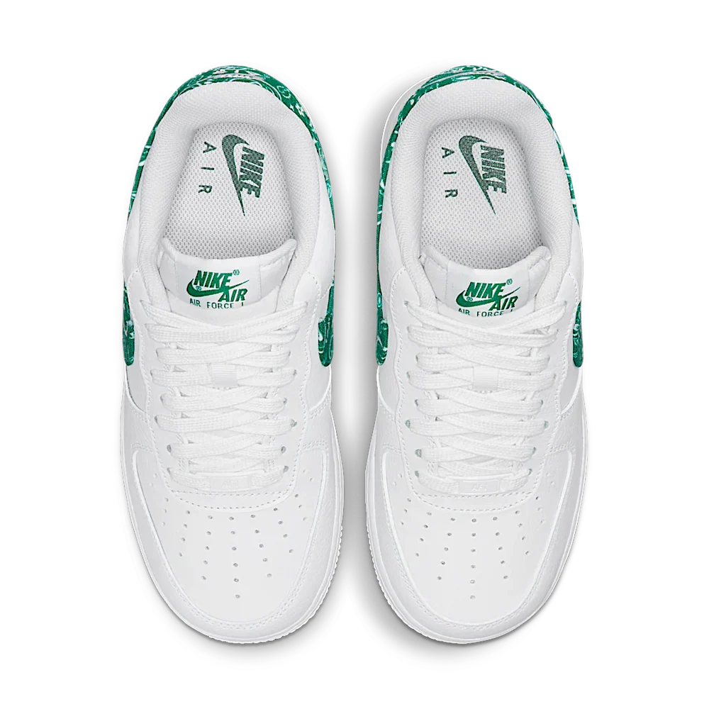 Nike Air Force 1 Low '07 Essential White Green Paisley