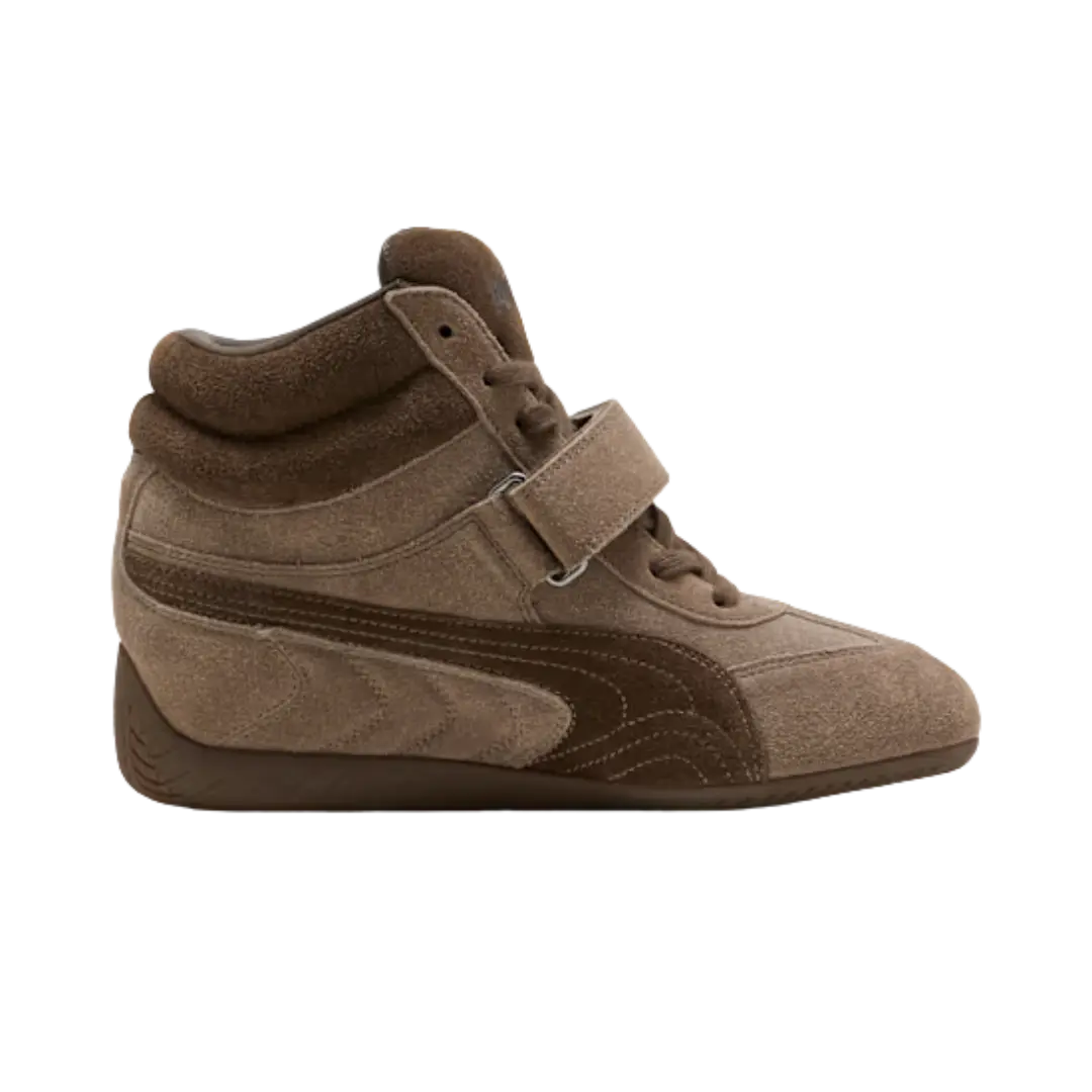 PUMA Speedcat Wedge Totally Taupe Chocolate