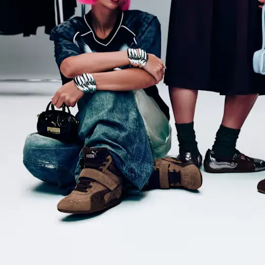 PUMA Speedcat Wedge Totally Taupe Chocolate